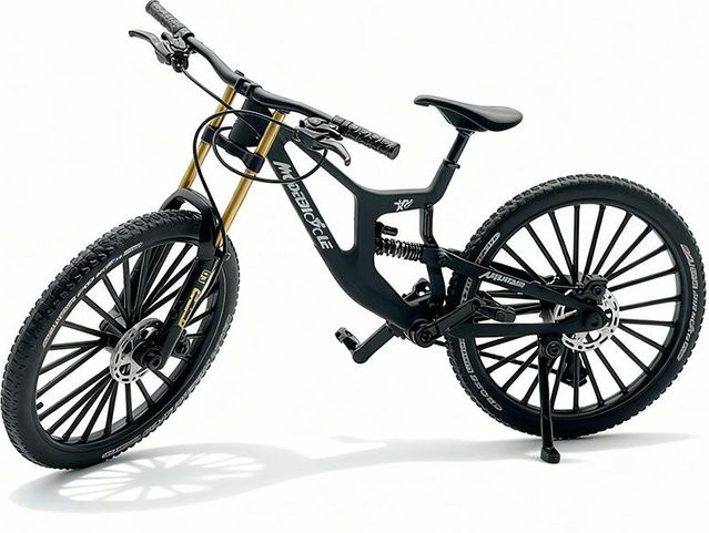 Linyi toy car Berg Finger Fahrrad, 1:8 Maßstab, Schwarz, ab 14 Jahren - Bild 1