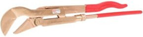 KS Tools BERYLLIUMplus Eckrohrzange 2 Zoll aus Messing in Rot - Bild 1