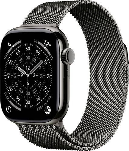 Apple Smartwatch, Series 11, GPS + Cellular, 42 mm, Titan, Milanaise - Bild 1