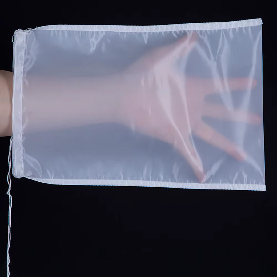 ZOMASOU Wiederverwendbarer Nylon-Lebensmittelfilter mit 100 Mesh, Rechteckiges Feinmaschiges Sieb in Weiß für Nussmilch, Käse und Joghurt - Bild 5