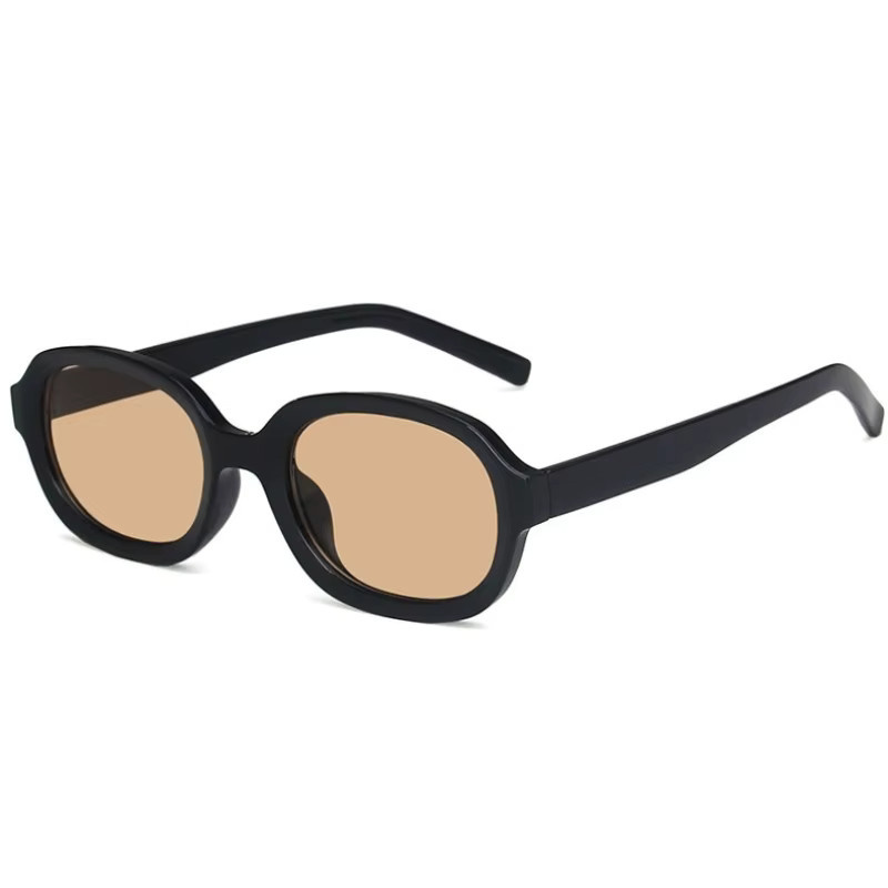 Samjune Sonnenbrille, oval, Kunststoff, Vollrand, Unisex, pink, black - Bild 4