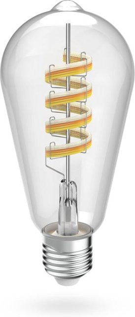 Hama Smarte LED-Lampe Retro Filament ST64 E27 RGBW dimmbar mit App und WiFi - Bild 1
