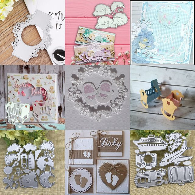 Metall Schneidwerkzeug für Scrapbooking und Papierhandwerk als Stanz- und Prägeform - Bild 1