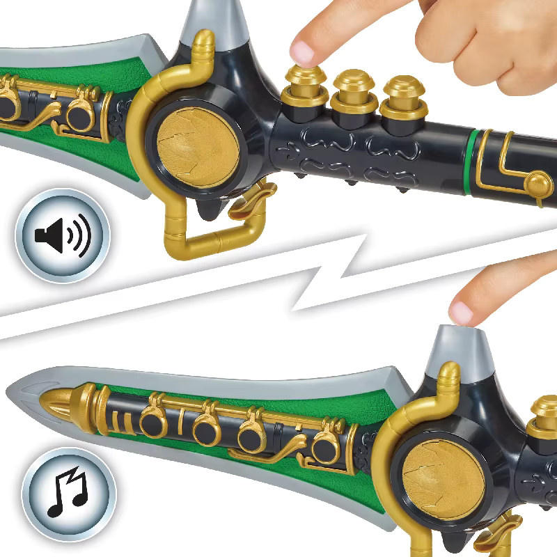 Playmates Power Rangers Dino Morpher Klinge Blaster Drachendolch, mit Lichtern und Geräuschen, ab 4 Jahren - Bild 4