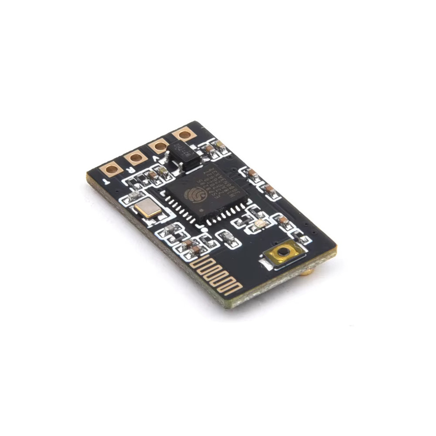 Queen Hobby Nano ExpressLRS Empfänger mit T-Typ Antenne, 915MHz / 2.4GHz, Schwarz, WLAN-Upgrade für RC FPV Drohnen - Bild 1