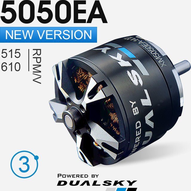 DUALSKY Bürstenloser Motor XM5050EA 3. Generation 220KV, Metall, Schwarz, ab 14 Jahren - Bild 1