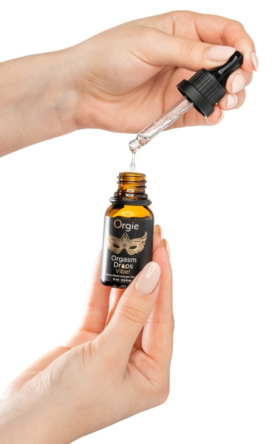 Orgie Orgasm Drops Vibe! Klitoris-Tropfen, wärmend, 15 ml - Bild 3