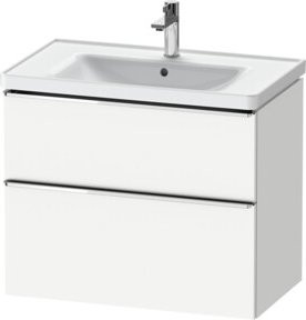 Duravit Waschtischunterschrank D-Neo in Weiß, Wandhängend, B/T: 78,4 x 45,2 cm - Bild 1