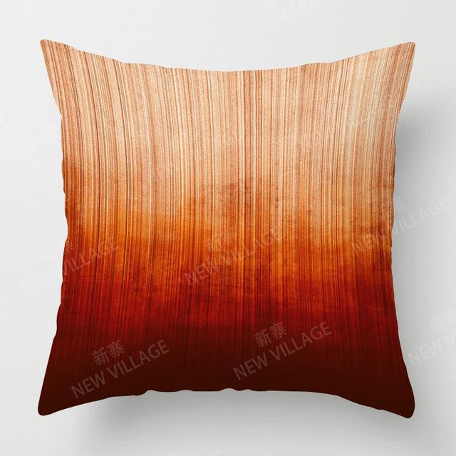 JMG Clothing Kissenbezug Modern Floral Orange aus Polyester, B/H: 40 x 40 cm - Bild 1