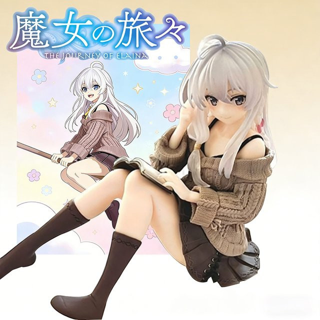 Bandai Wandering Witch: The Journey of Elaina, Elaina im Strickkleid, Actionfigur, Einzelfigur - Bild 1