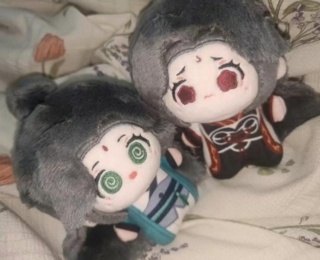 Yiran toy Shen Qingqiu Luo Binghe Baumwollpuppe Plüsch, 10cm, ab 14 Jahren - Bild 1