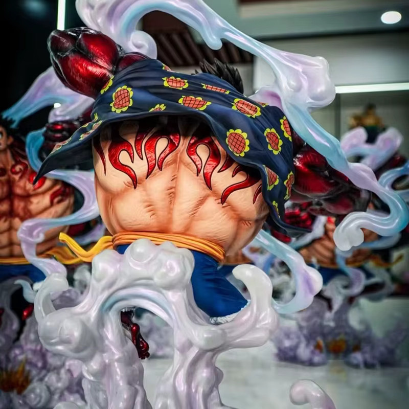 Bandai One Piece Anime Figur Ruffy Dreamy Gear Fourth Ghost Island Statue, Höhe: 40 cm - Bild 6