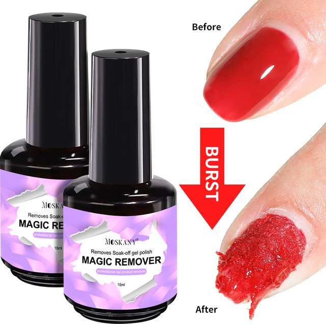 MOSKANY Magic Remover Nagel-Gel-Nagellack, 15 ml - Bild 1