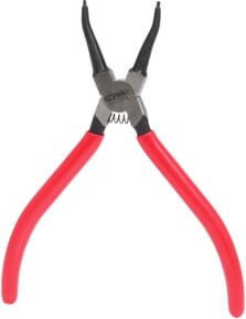 KS Tools Sicherungszange für Innensicherungsringe aus Chrom-Vanadium in Rot, Länge: 160 mm - Bild 1
