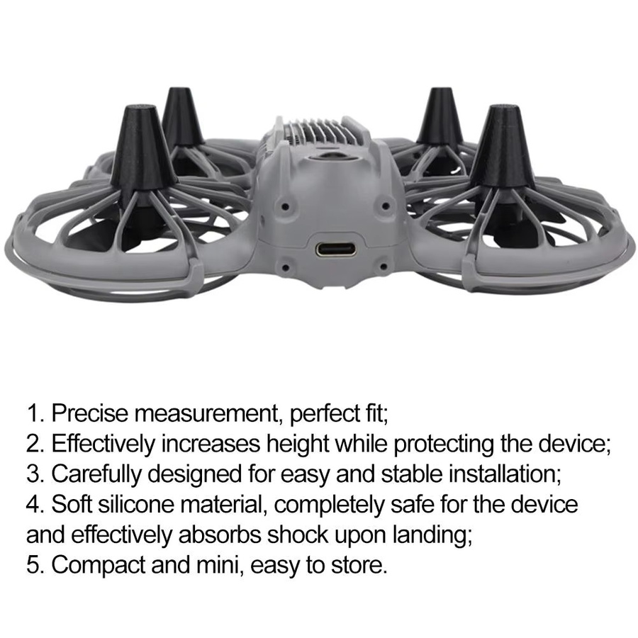DJI Neo 2 Fahrwerk Verlängerung mit Schutzbeinen für erweitertes Stativ und tragbare Lagerung - Bild 3