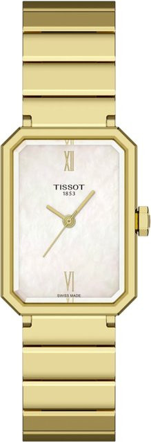 Tissot Armbanduhr Damen, Quarz, Edelstahl, Weiß, 30 mm, 5 ATM - Bild 1