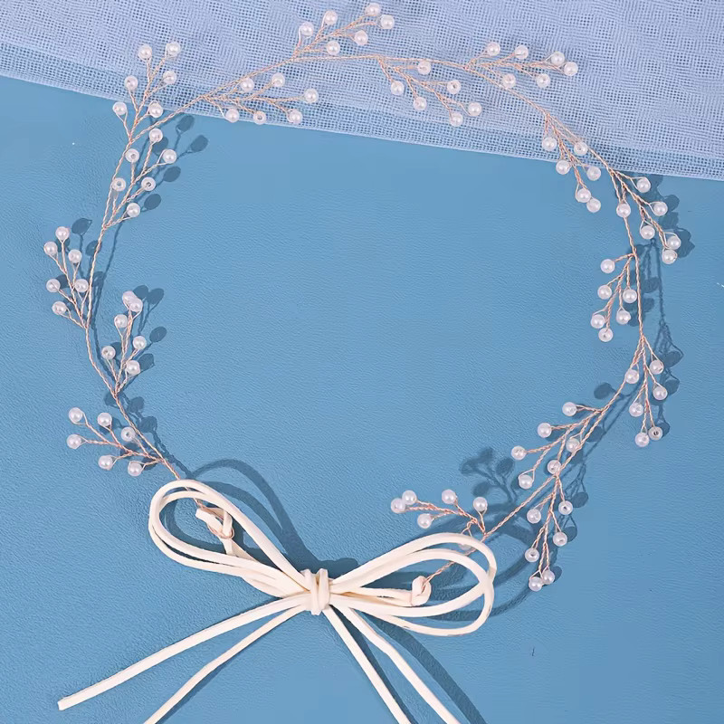 Stirnband Perle, Damen - Bild 2
