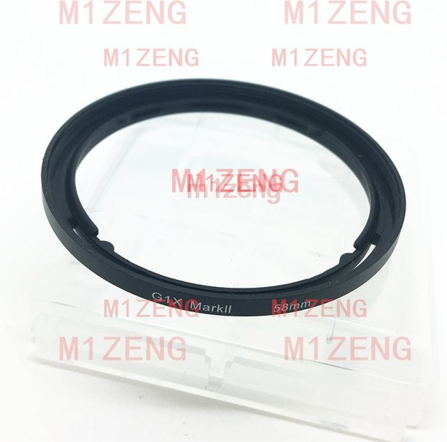 Canon FA-DC58E 58-mm-Objektivfilter-Adapterring für PowerShot G1X Mark II in Schwarz - Bild 1