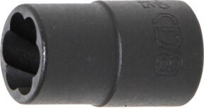 BGS Spiral-Profil-Steckschlüssel-Einsatz Schraubenausdreher 5272 mit 10 mm 3/8 Zoll Innenvierkant und 12 mm Schlüsselweite - Bild 1