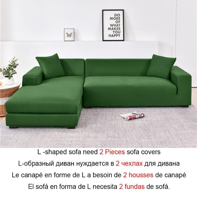 Wasserdichte und atmungsaktive Stretch Sofa Abdeckung von LEVIVEI in Grün, Größe S - Bild 1