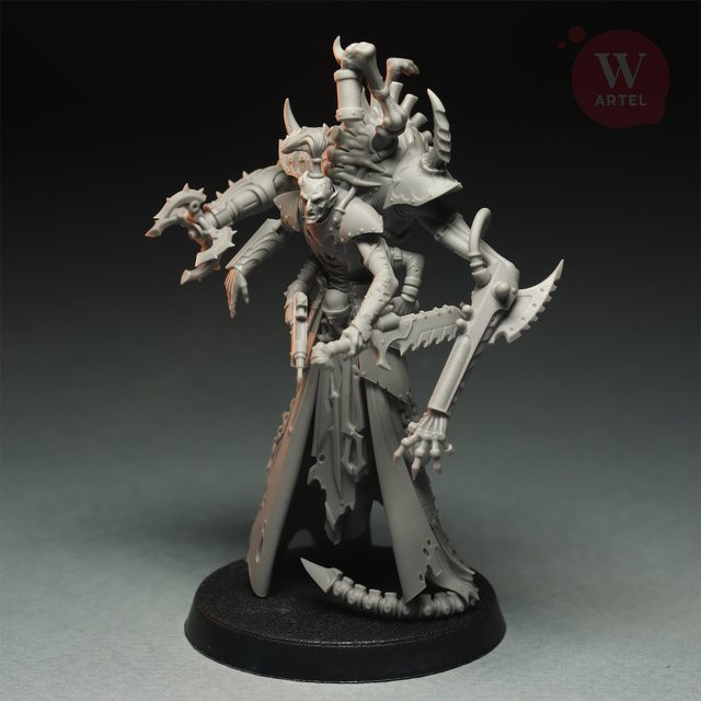 Artel W Lilith der Dämonen, Harzmodellbausatz, Miniaturen, Grau - Bild 1