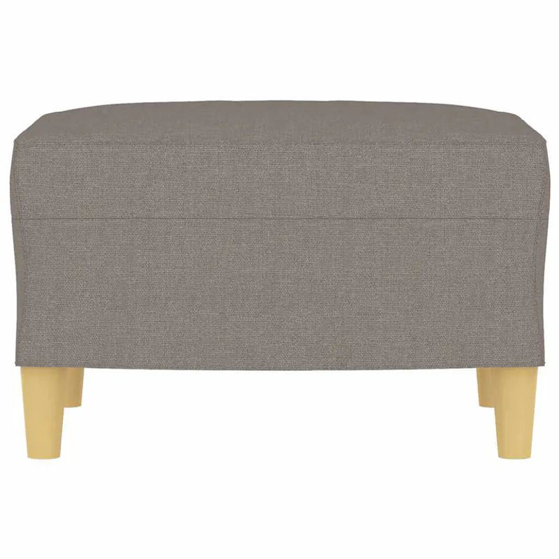 Vidaxl Hocker Modern in Taupe Meliert mit Stoffbezug, B/T/H: 60 x 50 x 41 cm - Bild 2