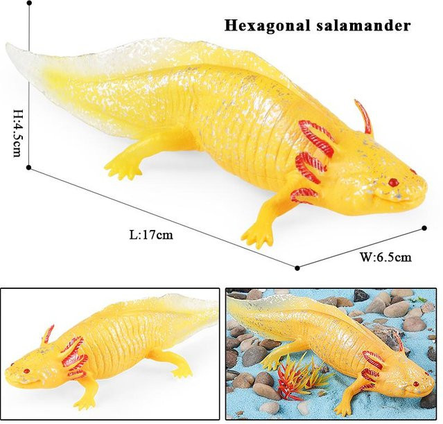 Oenux Molch Salamander Cryptobranchoidea Actionfigur ab 3-6 Jahren - Bild 1