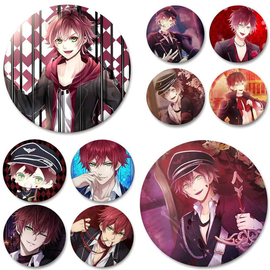 Brosche Anime Diabolik Lovers Sakamaki Ayato, Anstecknadel - Bild 2