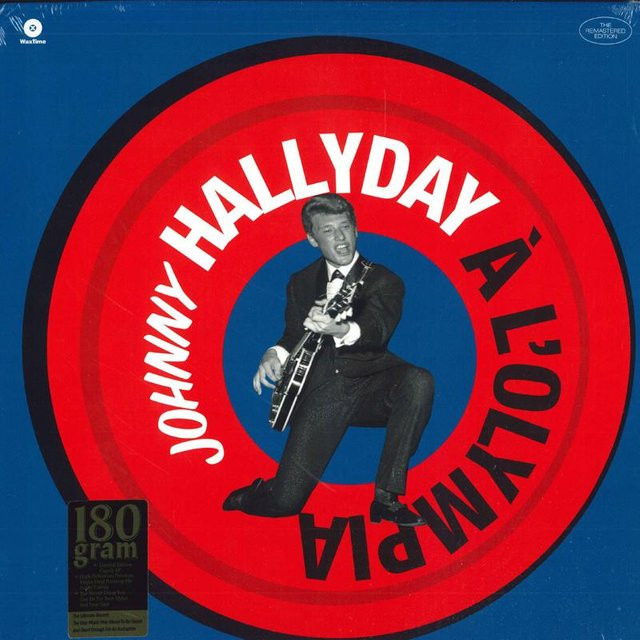 Johnny Hallyday LP Johnny A L'Olympia WaxTime 2019 Rock Vinyl in Blau - Bild 1
