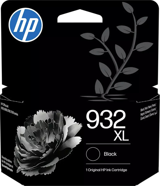 HP Original Tintenpatrone 932XL Schwarz mit hoher Reichweite - Bild 1