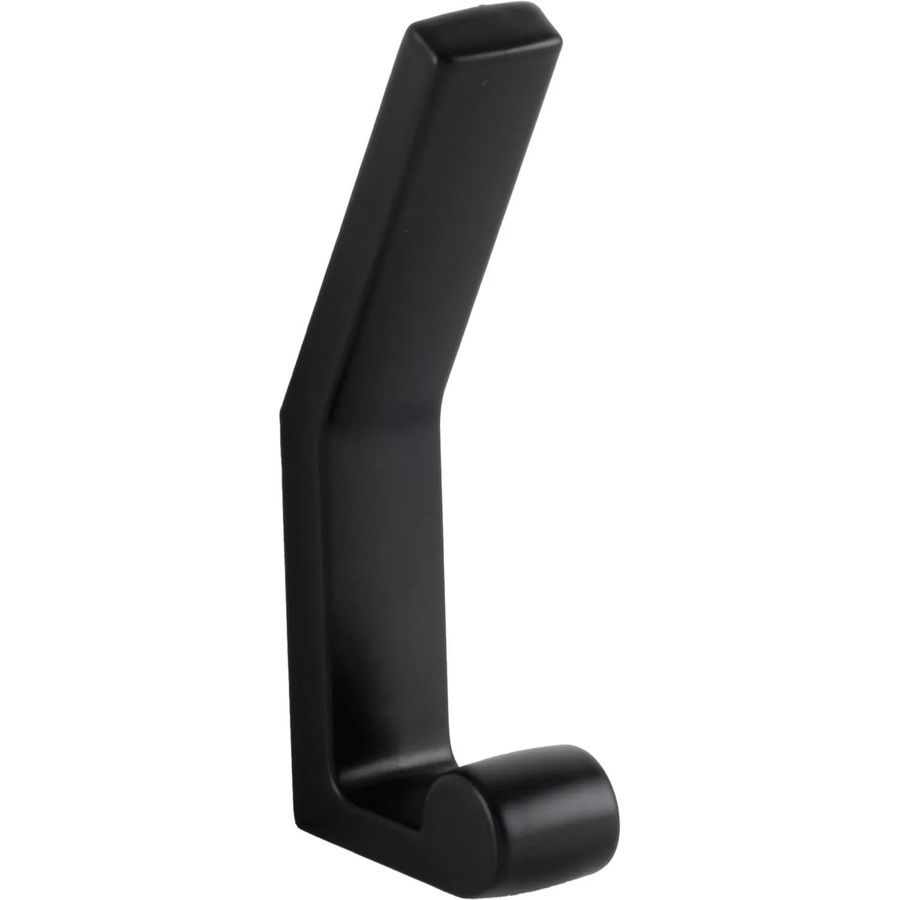 Technik Team Mantelhaken Encho aus Zinkdruckguss, Schwarz Matt, Breite: 1,6 cm, Höhe: 9,4 cm - Bild 2