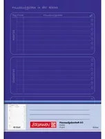 BRUNNEN Hausaufgabenheft A5 blau liniertes Papier - Bild 1