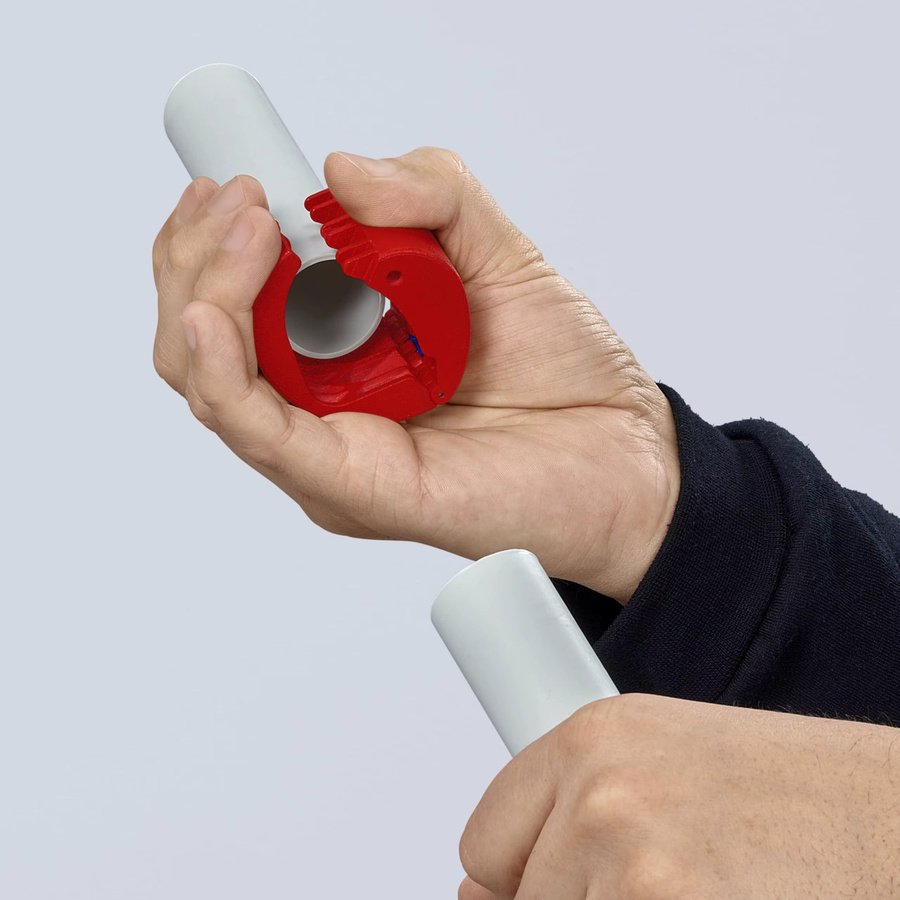 KNIPEX BiX-Fräser für Kunststoffrohre und Dichtungshülsen 20–50 mm in Schwarz-Rot 90 22 10 BK - Bild 2