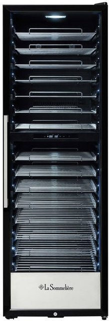 La Sommelière PRO160DZN Weinkühlschrank mit 2 Zonen für 152 Flaschen, Schwarz, freistehend mit App-Steuerung und Glastür - Bild 2