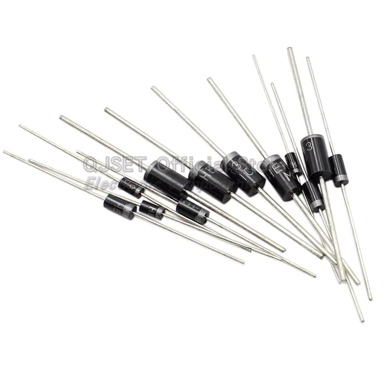 20 Stück Hocheffiziente ultraschnelle Wiederherstellungsdioden in Schwarz (Modelle HER104 HER107 HER108 HER203 HER204 HER207 HER208 HER302 HER303 HER304 HER305 HER307 HER308 HER506 HER508) - Bild 2