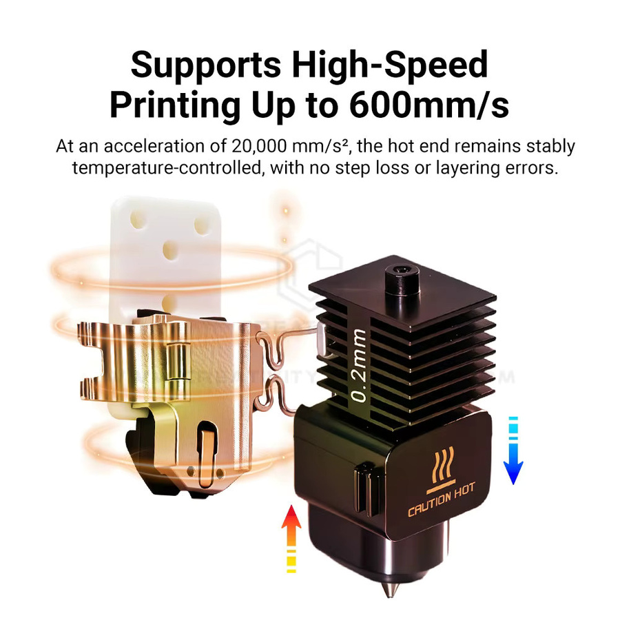 Bambu Lab Zirkonia-Heizbaugruppe für A1 und A1 Mini 3D-Drucker inklusive Montagezubehör - Bild 3