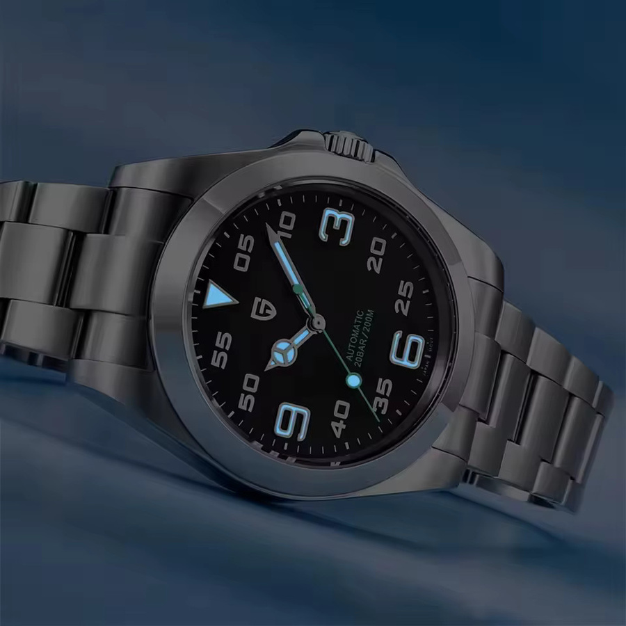 PAGANI DESIGN Automatik-Armbanduhr, Edelstahl, Saphirglas, 40 mm, Herren - Bild 2