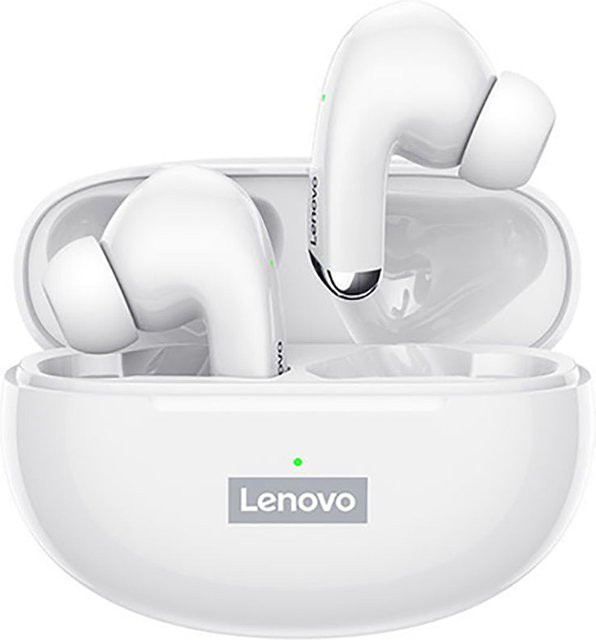 Lenovo LP5 True Wireless Bluetooth-Kopfhörer in Weiß - Bild 1