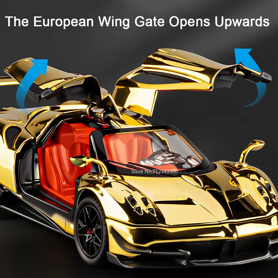 MAKEDA Pagani Huayra BC Zonda HP, Modellauto, Maßstab 1:24, Metall - Bild 2