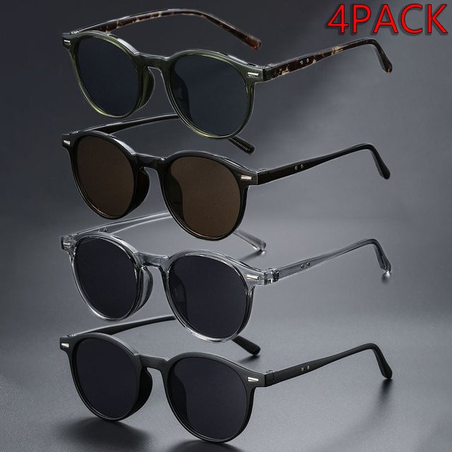 Hindfield Brille, rund, Vollrand, Kunststoff, Unisex - Bild 1