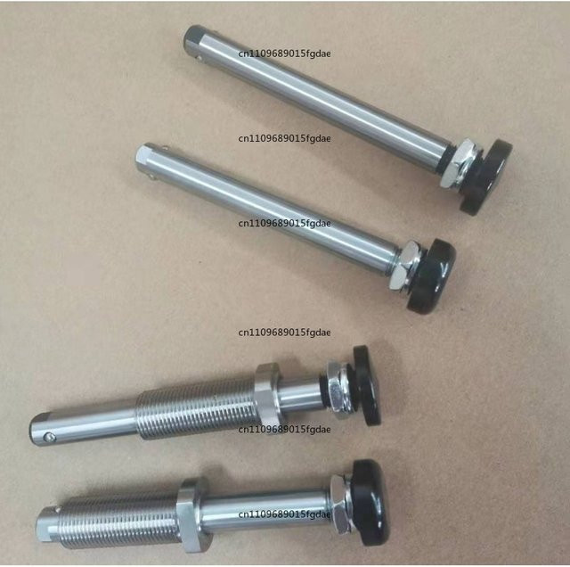 HAOYUNMA 2er-Set Schnellverschluss-Rollstuhlachse in Silber für Rollstuhlräder und Hilfsmittel - Bild 1