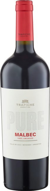 Trapiche Pure Malbec Rotwein, Mendoza, 2022, trocken, 0,75 l - Bild 1