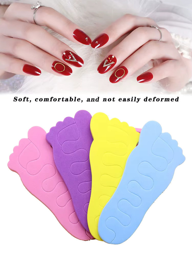 JEARLYU Toe Separator, Purple, 8 Paar, Unisex - Bild 2