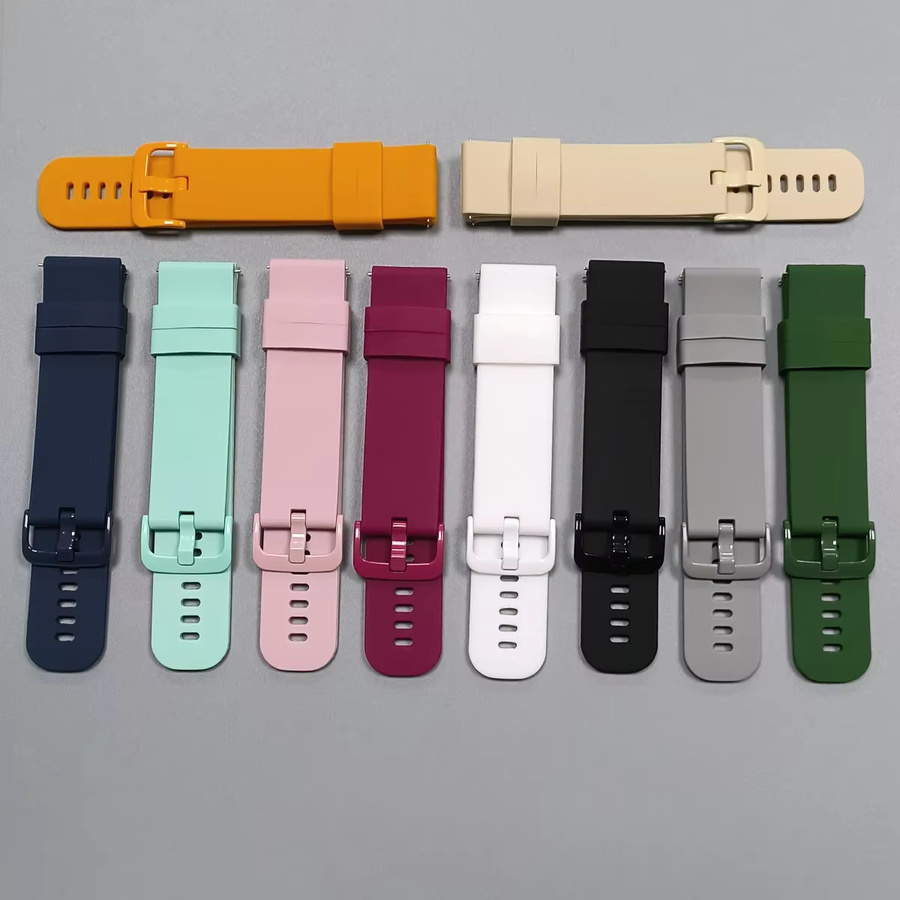 Xiaomi Uhrenarmband Silikon, 22mm, Schwarz - Bild 2