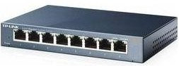 TP-Link TL-SG108 Gigabit Netzwerk Switch mit 8 Ports, unmanaged, Schwarz - Bild 2