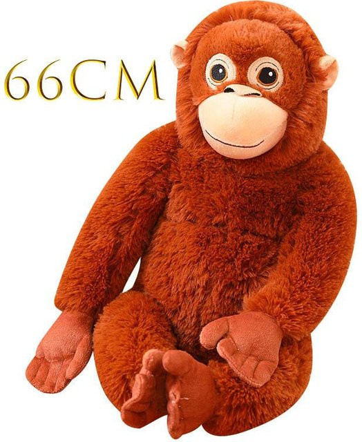Yiran toy Punch-Affe, Plüschtier, braun, ab 14 Jahren - Bild 1