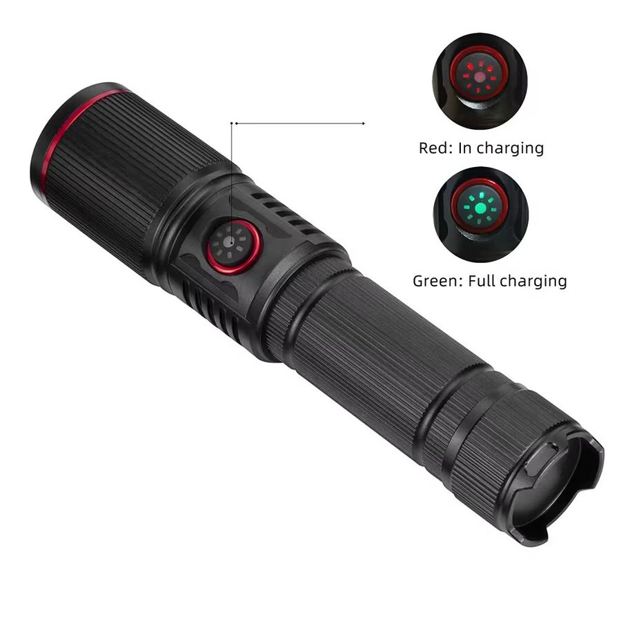 VASTFIRE Schwarzlicht USB Taschenlampe mit 395/365 nm für Fluoreszenz, unsichtbare Tinte und Detektion von Urin oder Skorpionen - Bild 4