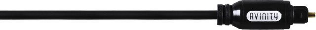 AVINITY Audio-Lichtleiter-Kabel mit Toslink-Stecker, Schwarz, Länge: 3,0 m - Bild 1