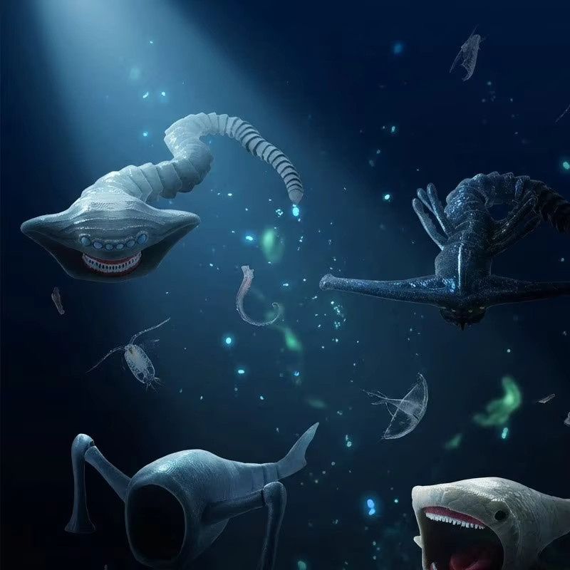Bandai Sea Eater Bloop Gran Maja Actionfigur, Tiefsee-Monster-Figuren, 1-teiliges Set - Bild 2