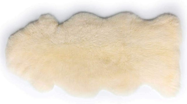 Hofbrucker Merino Lammfell in Weiss - Bild 1